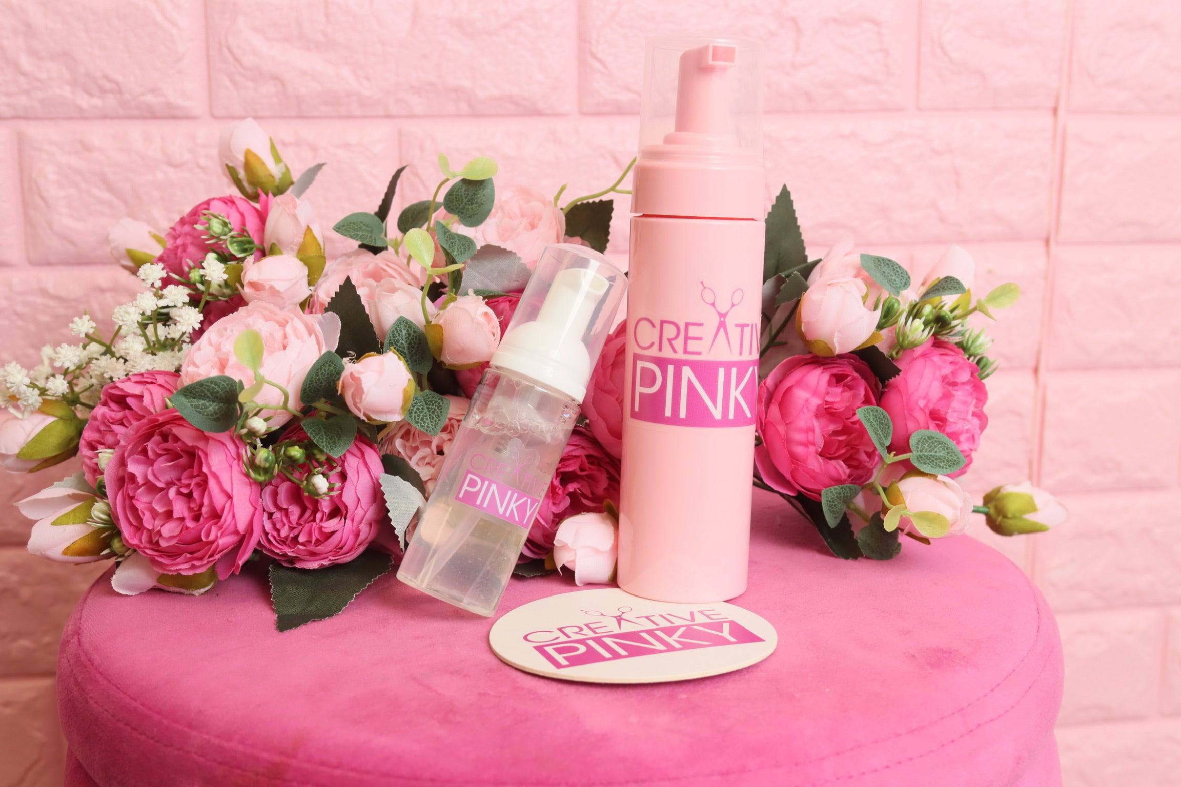 Creative Pinky Foam Wrap Small Bottle 2oz/60ml